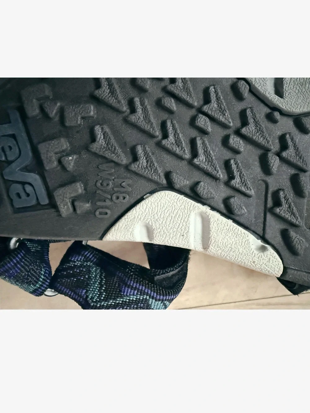 Vintage 90s Teva Original blue Nylon ankle strap sandals men’s